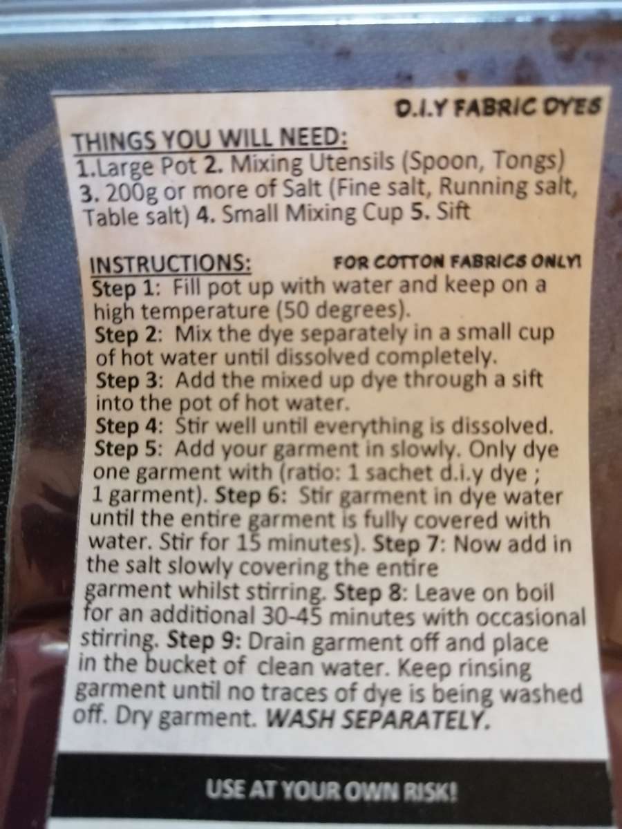 Navy Blue Clothes Dye Industrial Fabric Dyes