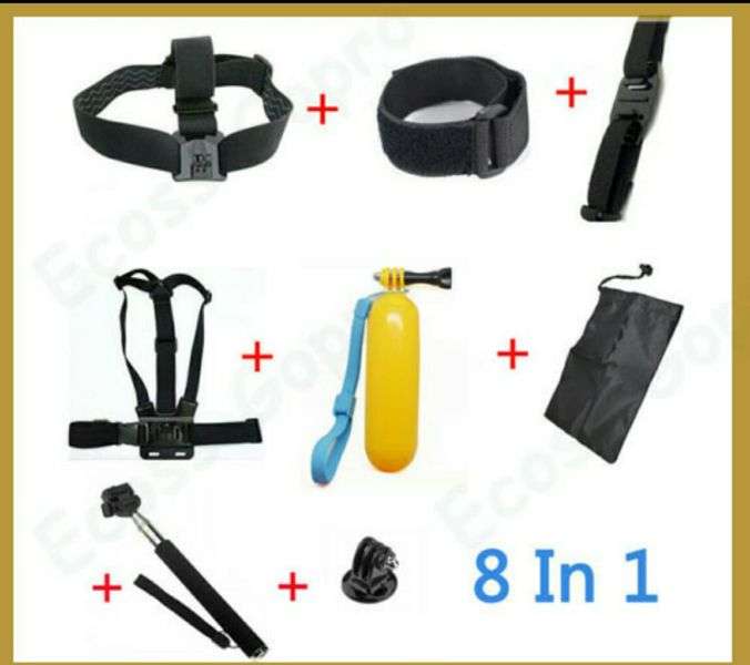 Go Pro 8 in 1 Accessory kit