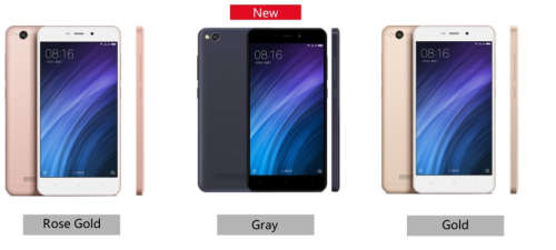 Original Xiaomi Redmi 4A 4 A Smartphone Snapdragon 425 Quad Core 2G RAM 16G ROM FDD LTE 4G 5" HD 13M