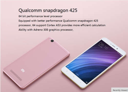Original Xiaomi Redmi 4A 4 A Smartphone Snapdragon 425 Quad Core 2G RAM 16G ROM FDD LTE 4G 5" HD 13M