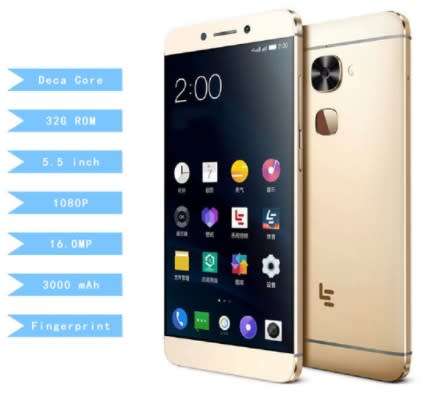 LETV LeEco Le S3 X626 4G Smartphone MTK6797 Helio X20 Deca Core 5.5" FHD 4GB+32GB 21MP Fingerprint