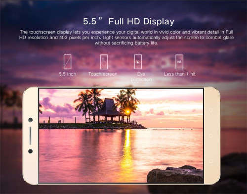 LETV LeEco Le S3 X626 4G Smartphone MTK6797 Helio X20 Deca Core 5.5" FHD 4GB+32GB 21MP Fingerprint