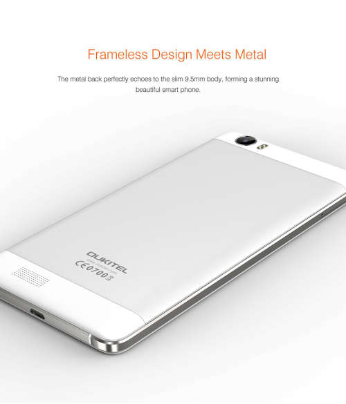 Original OUKITEL K6000 4G Android 5.1 Smartphone 5.5 inch 2GB 16GB 8.0MP MTK6735 6000mAh Quad Core