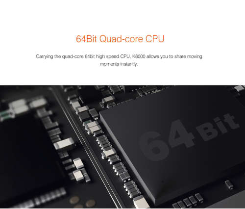 Original OUKITEL K6000 4G Android 5.1 Smartphone 5.5 inch 2GB 16GB 8.0MP MTK6735 6000mAh Quad Core