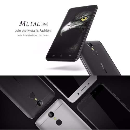 Original Ulefone Metal Lite 5.0 inch 3G Smart Phone MTK6580A Quad Core 1GB/ 16GB Fingerprint Id Andr