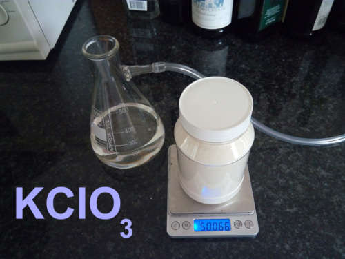KClO3 500g ( Potassium Chlorate )
