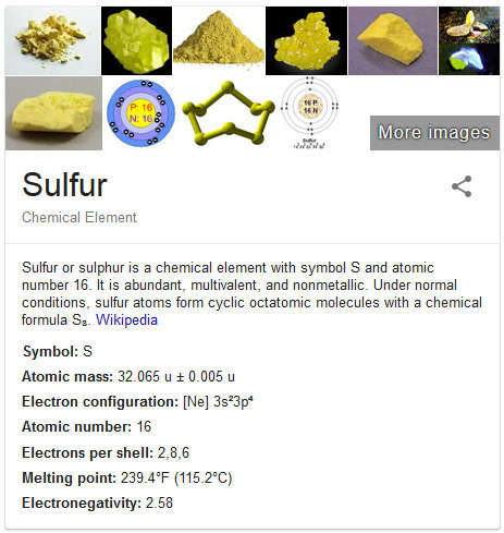 Sulfur / Sulphur 150g