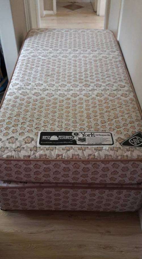 Single Bed and Base Set For Sale