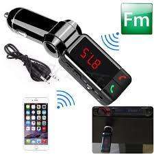 LCD Bluetooth Car Set FM Transmitter MP3 USB Charger Handsfree For iPhone