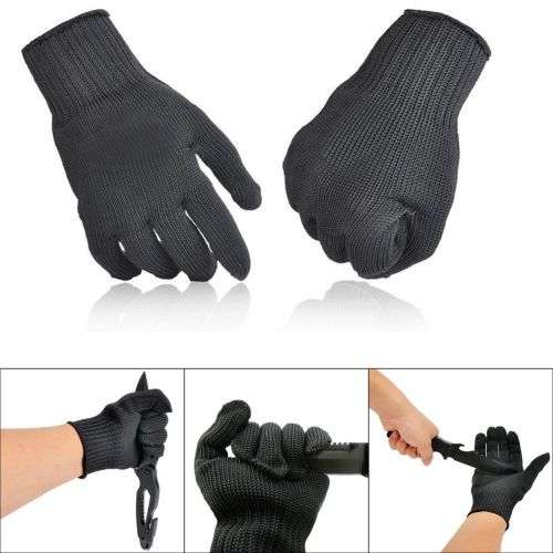 Cut Metal Mesh Butcher Anti-cutting Glove Breathable Work Gloves Safe Protector