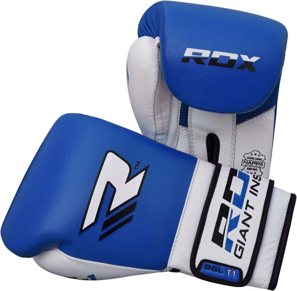 RDX Leather Boxing Gloves, Training, MMA, Sparring, Punchi, Muay Thai, kickboxing, T1
