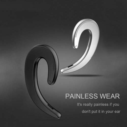 Bone Conduction Painless Hanging Wireless Bluetooth Earbud (1piece)-Black