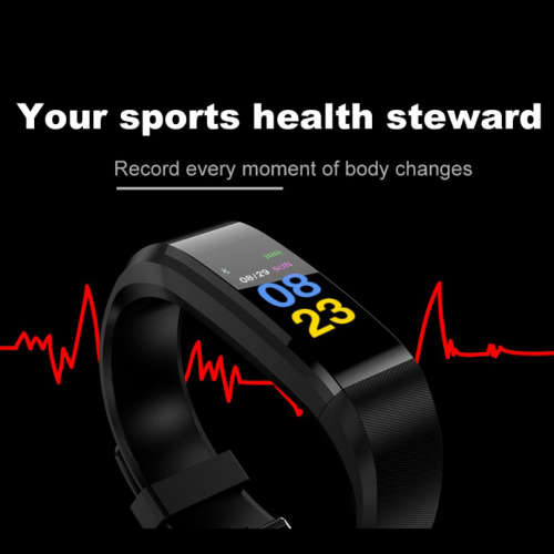 115 Plus Smart Bracelet SmartWatch-Blue