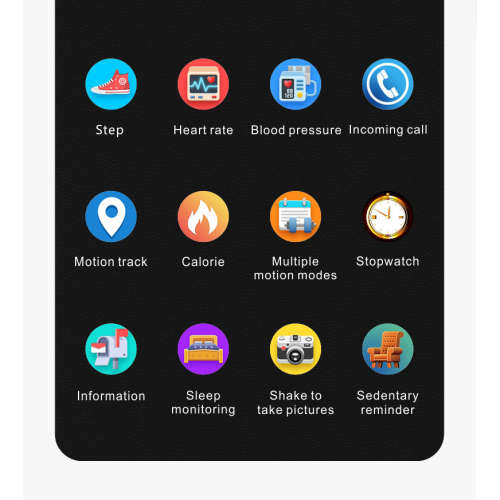 Q58 Smart Watch Heart Rate Pulse Sports Watches