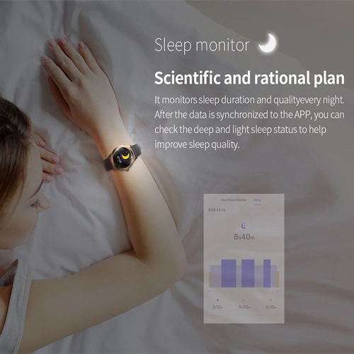 KW10 Waterproof Heart Rate Monitoring Bluetooth Smart Watch - Gold Steel