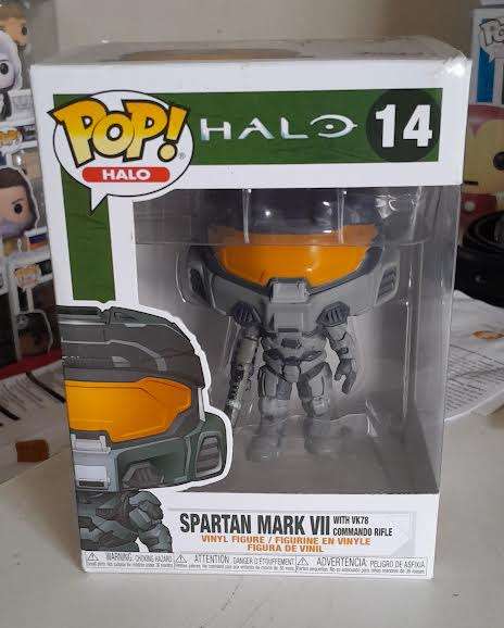 Spartan Mark VII with vk78 commando rifle Funko Pop!