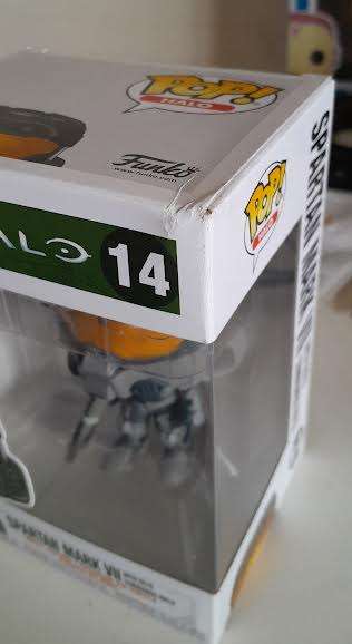 Spartan Mark VII with vk78 commando rifle Funko Pop!