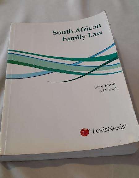 South African Family Law 3rd edition-J Heaton