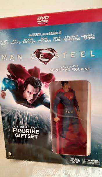 Man of Steel DVD with Limited Edition Figurine