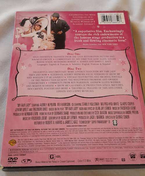 My Fair Lady DVD