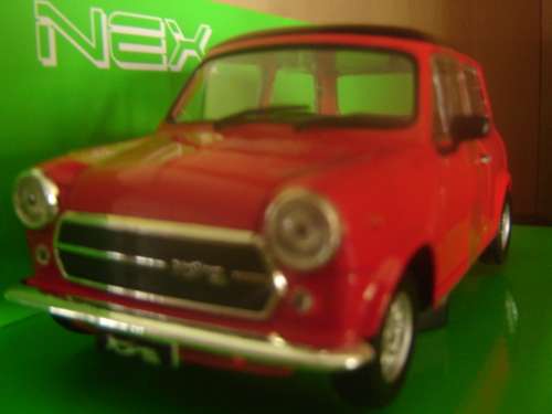 Mini Cooper  Die Cast Model  1/24  Welly New  D/Box  Gteed.- In Stock