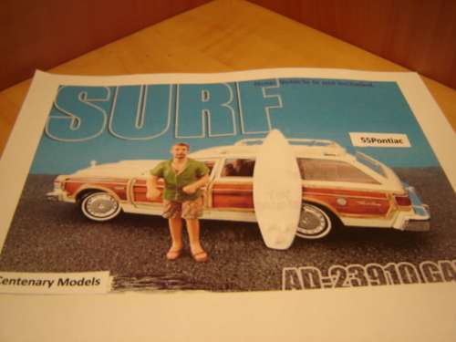 Cute Sc  1/18 American Diorama  Matthew  w Surfboard  -. Lots o Sc 1/18  Figurines available..