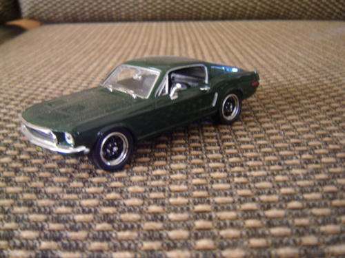 Stunning,Rare '68 Ford Mustang GT500 Steve McQueen BULLITT Sc1/43 SIGNATURE New in Display Case