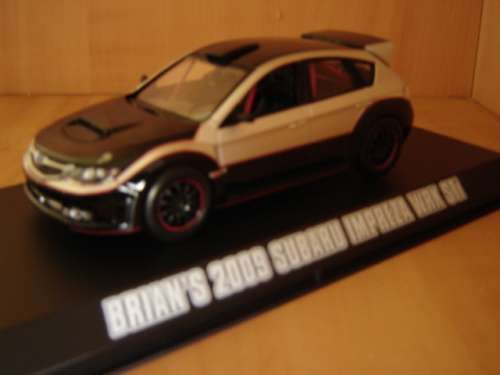 Green Promotion -Fast & Furious Subaroo Impreza WRX   Die Cast Model   43   GREENLIGHT