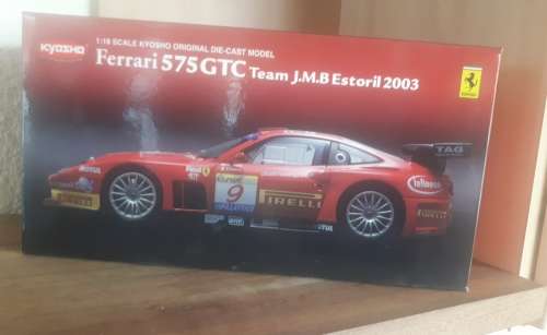 Ferrari 575 CTC Race Car  D/Cast Model 1/18  Kyosho  New  Box Buy any x2 Mods  10 % Off Selling