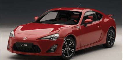 Toyota 86 GT Die  Cast  1/18 T/Make AutoArt  New Gteed- Special Import  Last One  Quantity  Discount