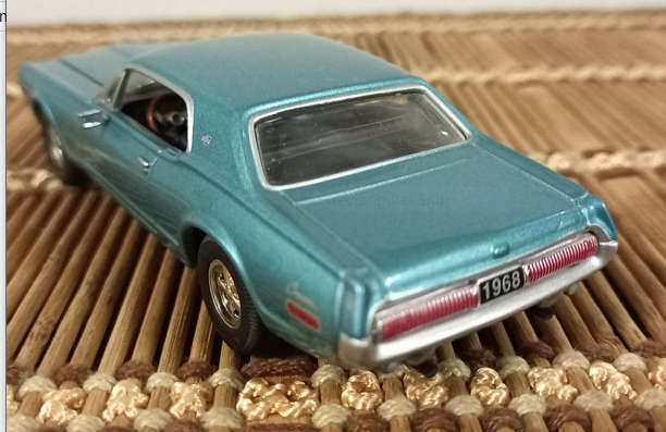 `68 Mercury Cougar   Die Cast Model - 1/43    Top Make  Sun Star   Quant Disc. 10%