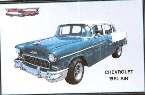 Metal Sign  of a true Classic Car-The "55 Chevy Bell Air for the true Enthusiast