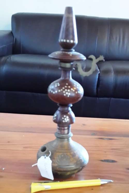 Handmade Brass and Wood