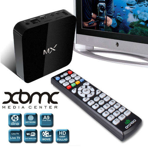 Dual Core MX IPTV XBMC Openelec Box