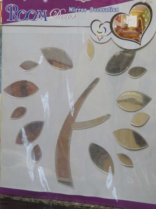 Mirror wall sticker decoration