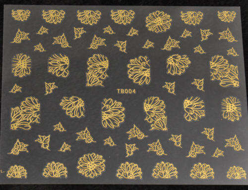Gold Decal Stickers
