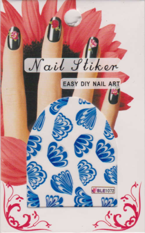 Wing Nail Art Water Decals Transfer Sticker