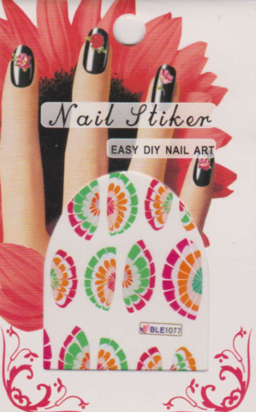 Wing Nail Art Water Decals Transfer Sticker