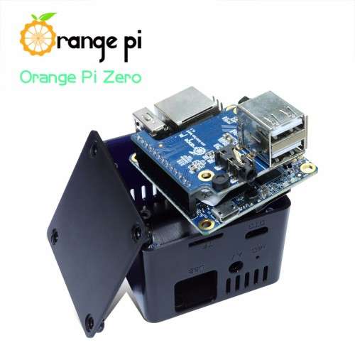 Orange Pi Zero Set 6: Orange Pi Zero 512MB + Expansion Board + Black Case