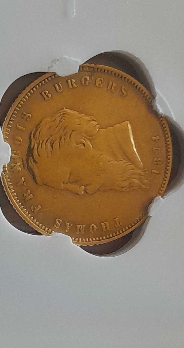 1874 Burgers Pond RARE