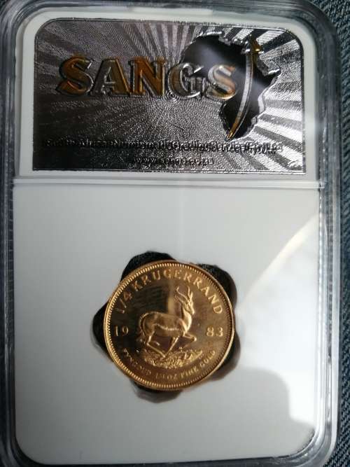 1983 Quarter Ounce Kruger Rand