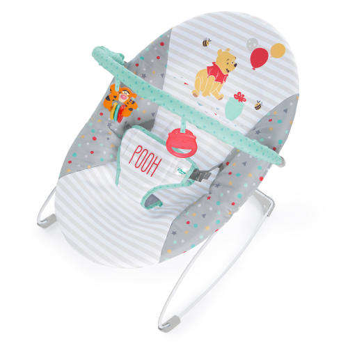 Disney Baby Winnie The Pooh Happy Hoopla Vibrating Bouncer