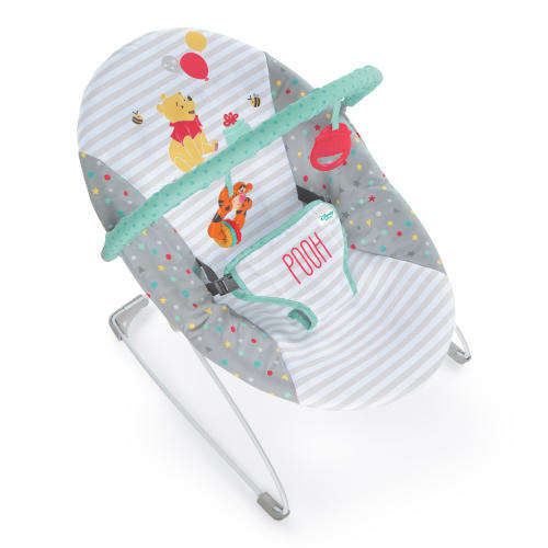 Disney Baby Winnie The Pooh Happy Hoopla Vibrating Bouncer
