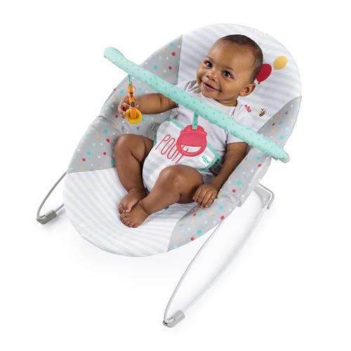 Disney Baby Winnie The Pooh Happy Hoopla Vibrating Bouncer