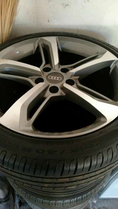3x Audi RS7 Replica Rims For Sale With Tyres - 18" 235/40/18