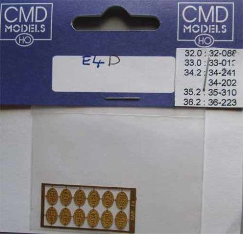 SAR DIESEL LOCO PLATES - SEE BELOW (NEW)