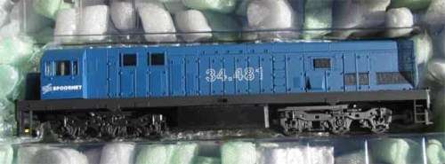 FRATESCHI HO SCALE - SAR SPOORNET CLASS 34 DIESEL LOCO (BOXED)