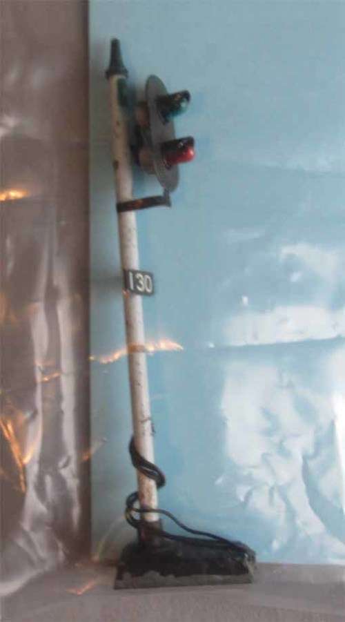 ELECTRIC HOME SIGNAL - GREEN/RED LIGHT - LIGHTS WORKING