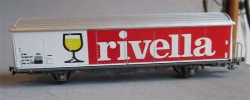 ROCO HO SCALE - SWISS REFRIDGERATOR WAGON - RIVELLA SBB CFF - SEE FOTOS