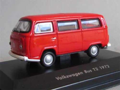 WELLY 1/87 HO SCALE - VOLKSWAGEN T2 BUS (NEW BOXED)